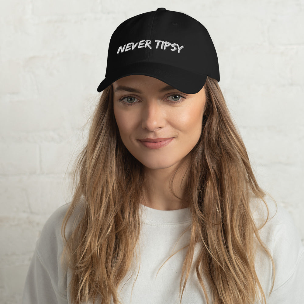 Never Tipsy Dad hat