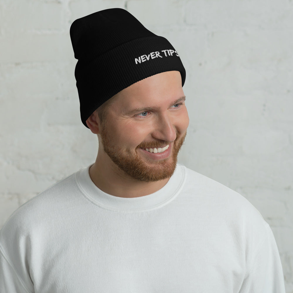Never Tipsy Cuffed Beanie