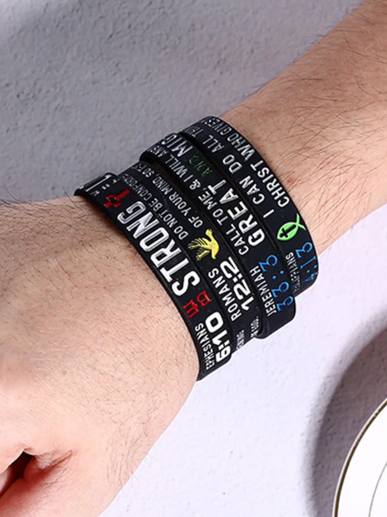 Christian Bible Verse Bracelets