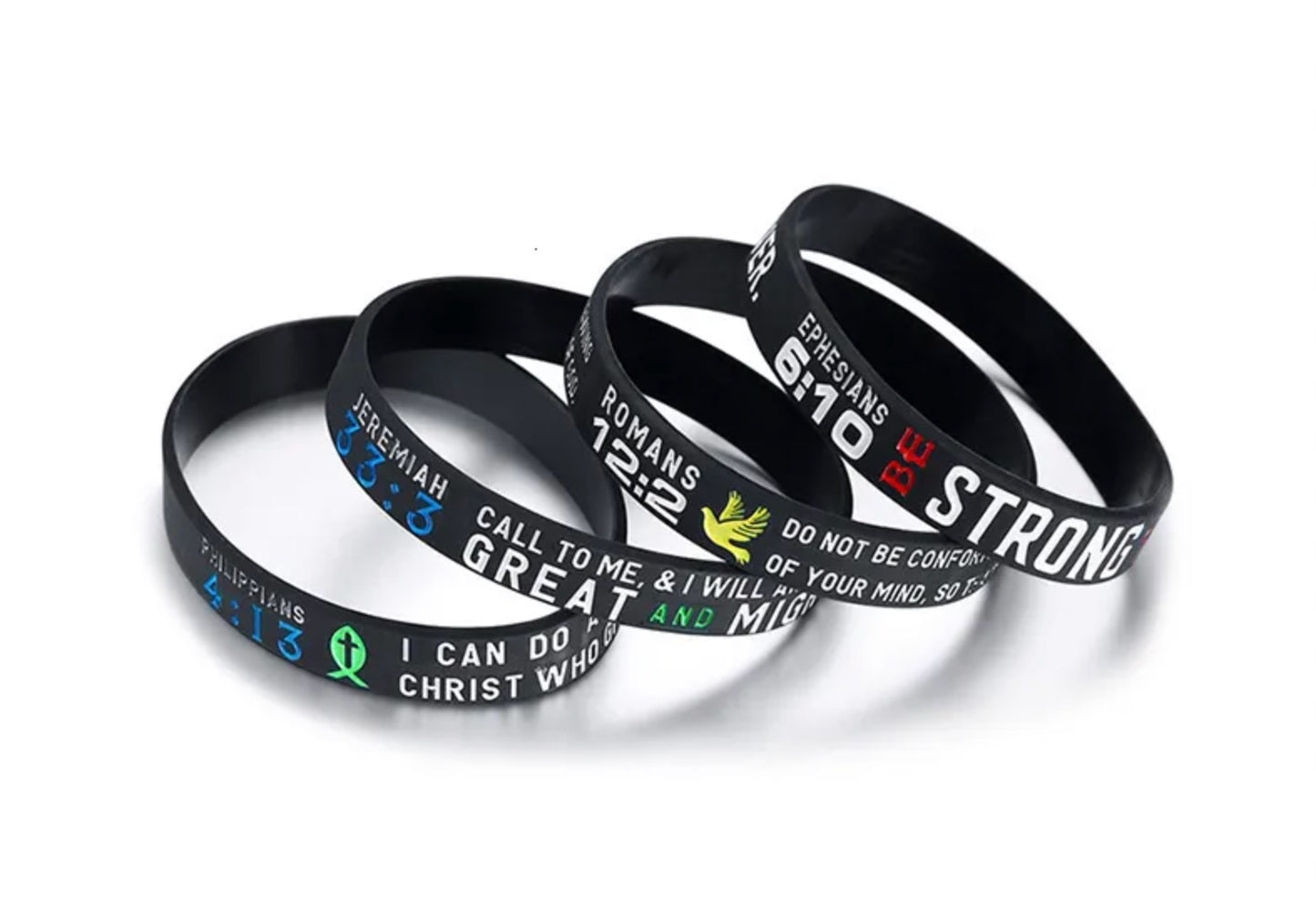 Christian Bible Verse Bracelets