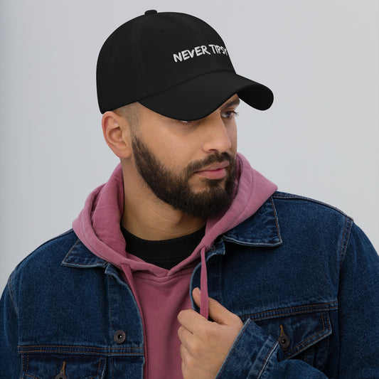 Never Tipsy Dad hat